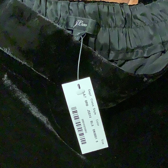 J Crew Velvet Pull-On Easy Pants - Picture 5 of 5